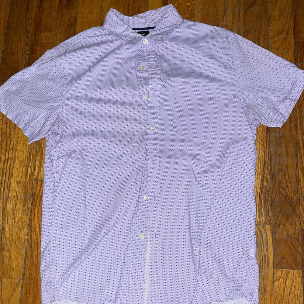 Patterned button down
